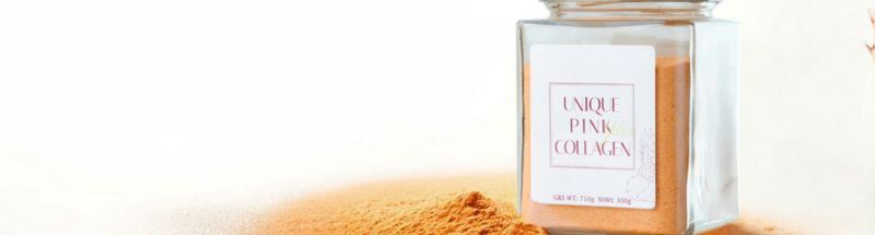 Unique Pink Yellow Collagen