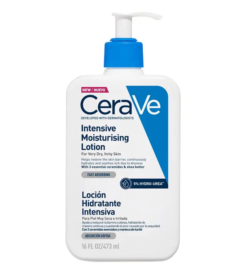 CeraVe Loción Hidratante Intensiva 473ml, piel muy seca