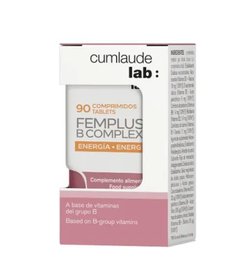 Cumlaude Femplus B Complex 90 comprimidos, energía y vitalidad