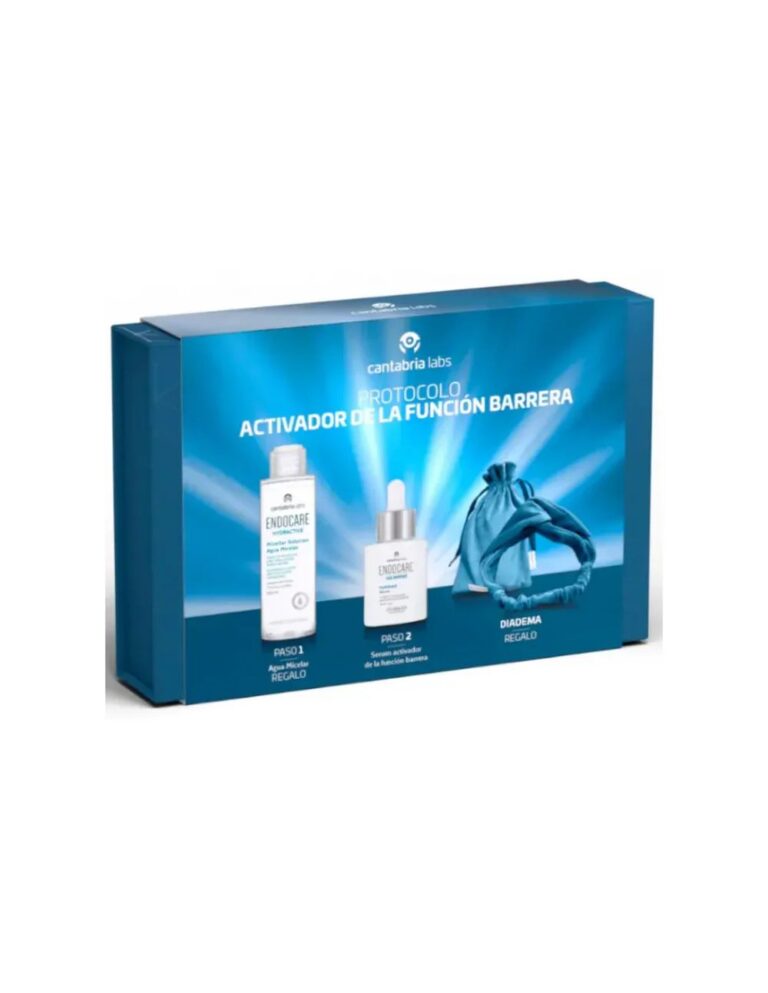 Endocare Pack Función Barrera, sérum Age Barrier y agua micelar Hydractive