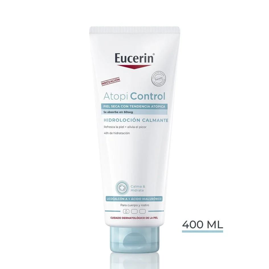 Eucerin AtopiControl Hidroloción Calmante 400ml, piel atópica