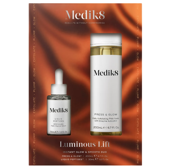 Medik8 Christmas Kit Luminous Lift, pack regalo luminosidad