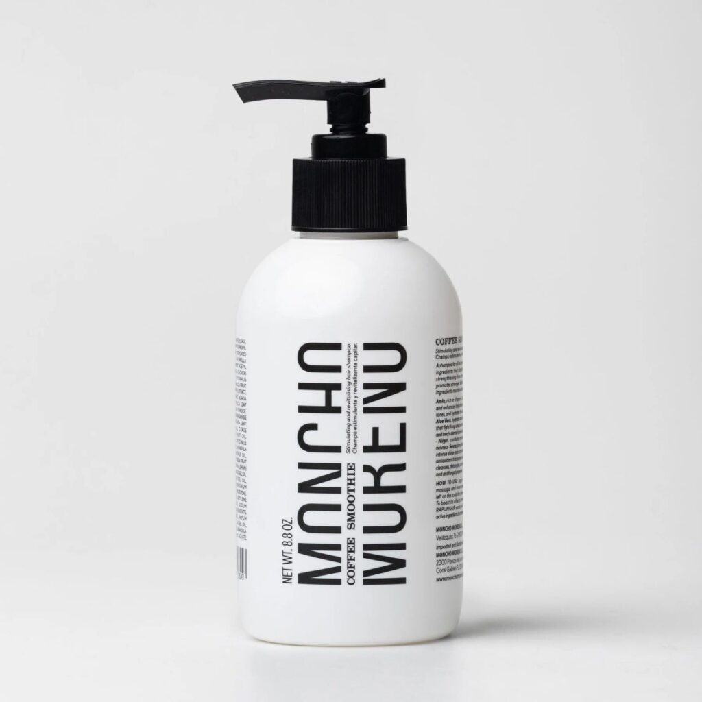 Moncho Moreno Coffee Smoothie 250ml, champú con cafeína