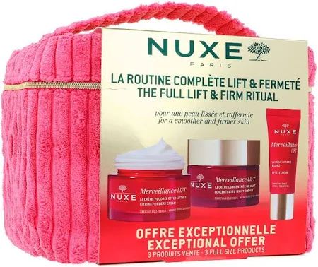 Nuxe Pack Merveillance Lift Vanity 25 con crema de día, de noche y contorno de ojos