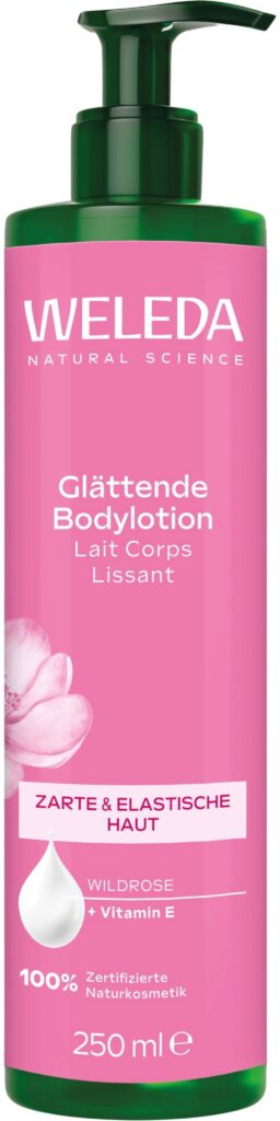 Weleda Leche Corporal Rosa Mosqueta 250ml, hidratante piel seca