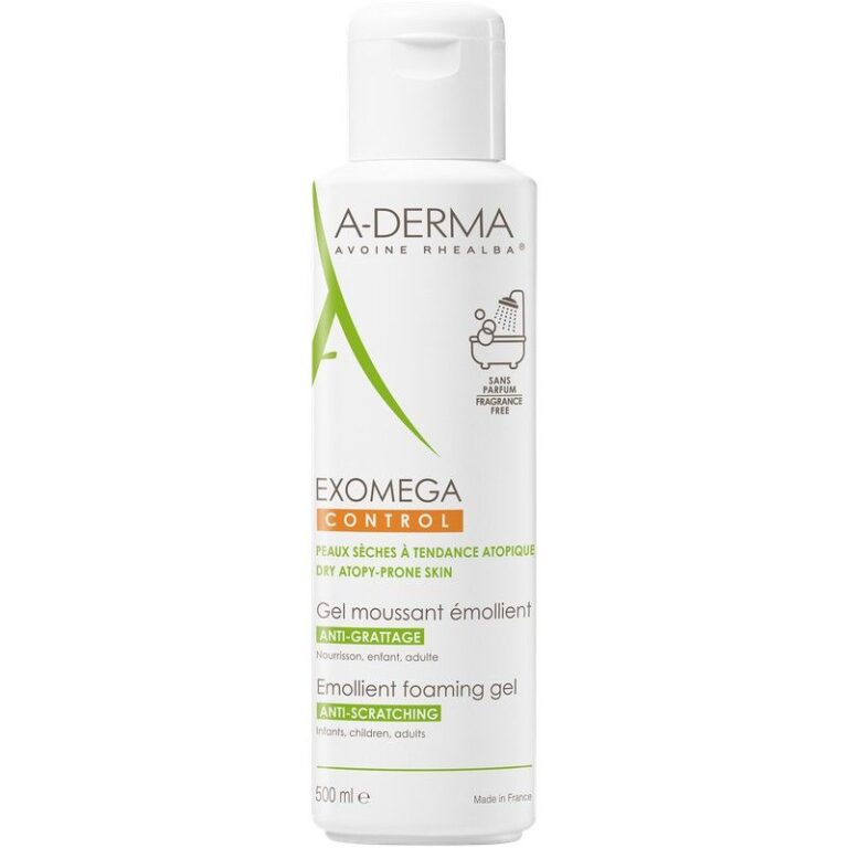 A-Derma Exomega Control Gel Limpiador para piel atópica 500ml