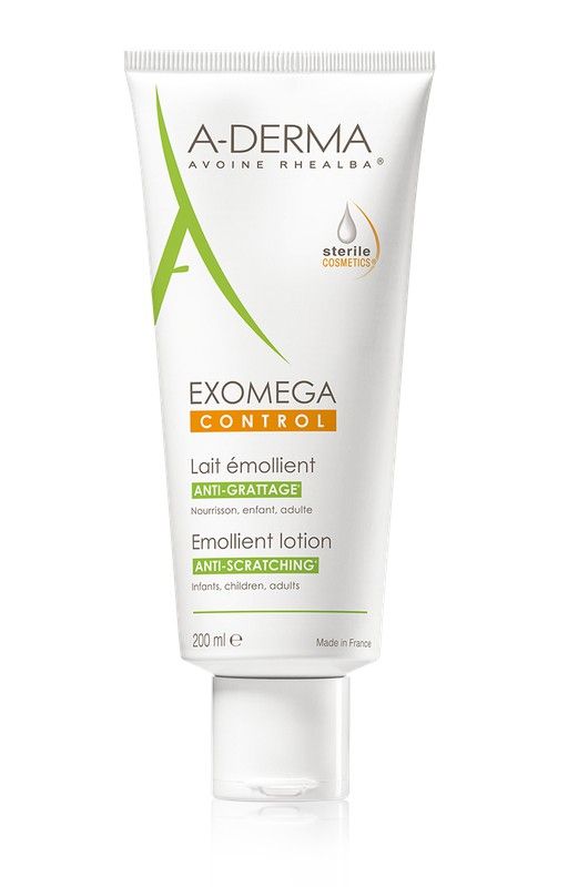 A-Derma Exomega Leche Emoliente 200ml para piel atópica
