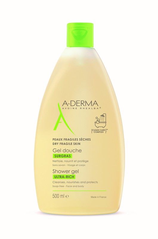 A-Derma Gel Ducha Sobregraso 500ml para piel seca
