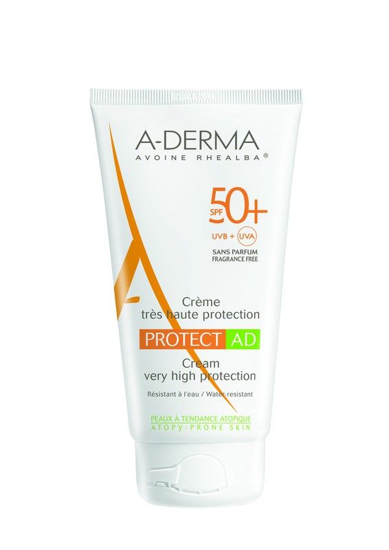 A-Derma Protect AD Crema Solar SPF50+ piel atópica 150ml
