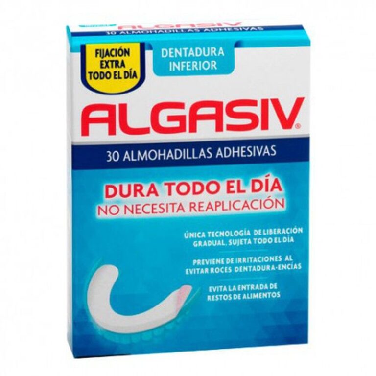 Algasiv Almohadilla Inferior 30uds para prótesis dental