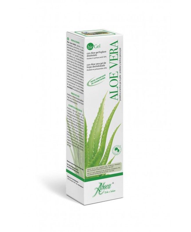 Aboca Biogel Aloe Vera 100ml, gel hidratante con 60% de aloe vera