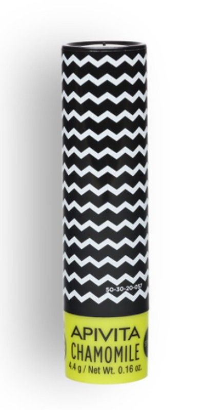 Apivita Bálsamo Labial con Camomila SPF15 - bálsamo de labios Apivita con manzanilla