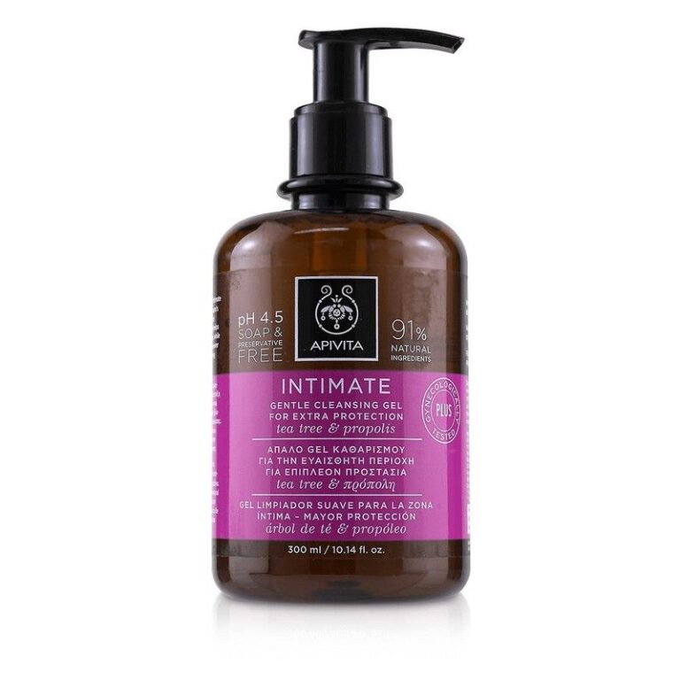Apivita Intimate Plus Árbol del Té y propóleo, gel de higiene íntima 300ml