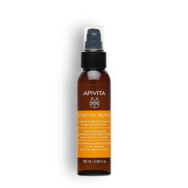Apivita Keratin Repair Aceite Capilar reparador, 100ml