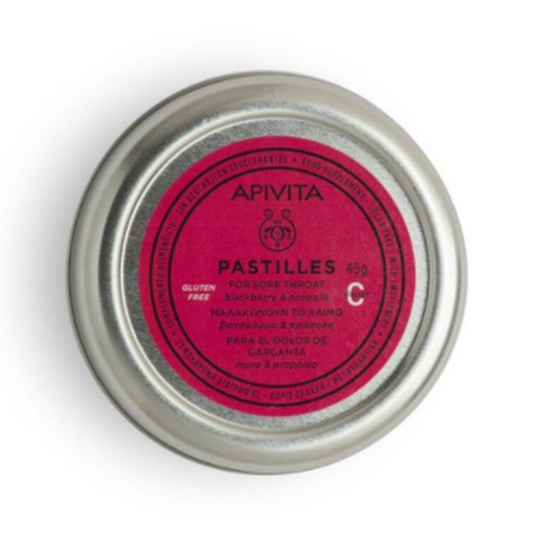 Apivita Pastillas Mora y Propóleo - complemento para la garganta