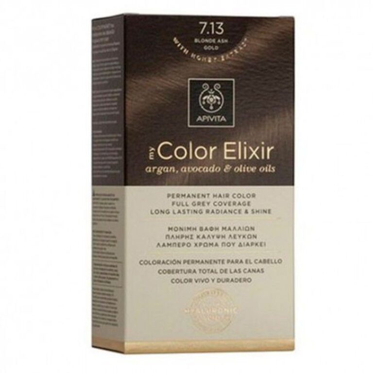 Apivita Tinte Rubio Ceniza Dorado Nº7.13 - My Color Elixir Apivita, tinte capilar