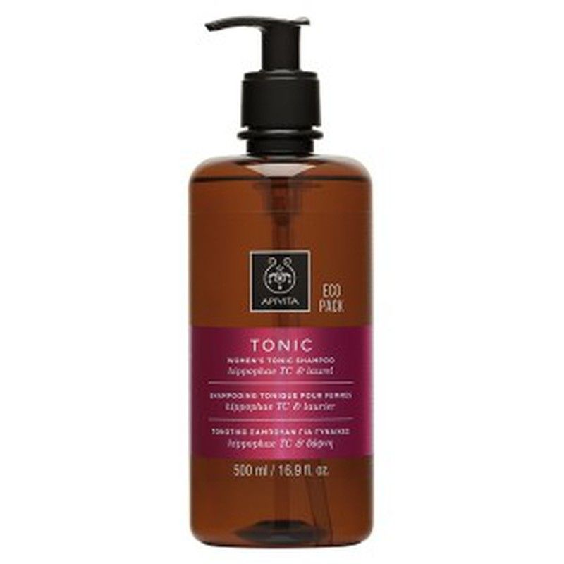 Apivita Champú Tonificante Mujer 500ml con Hippophae TC y laurel para cabello debilitado Apivita Champú Tonificante Mujer 500ml con Hippophae TC y laurel para cabello debilitado