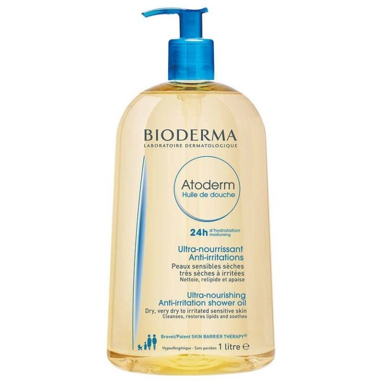 Bioderma Atoderm Aceite Ducha 1L - formato familiar con dosificador para piel seca