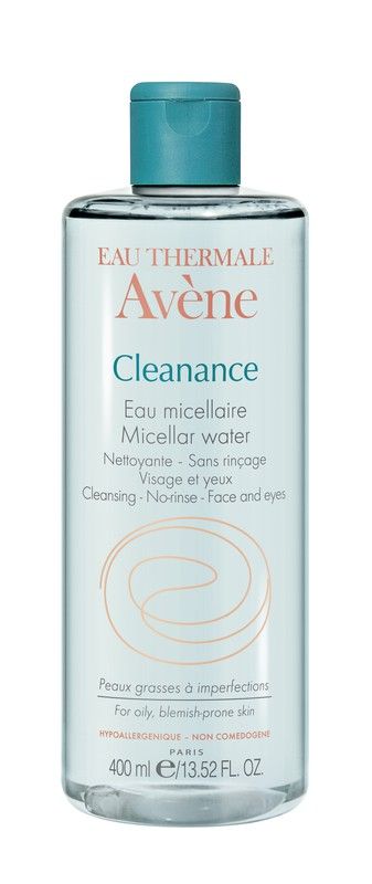 Avène Cleanance Agua Micelar 400ml para piel grasa
