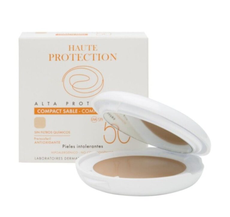 Avène Compacto Arena SPF50 maquillaje de muy alta protección