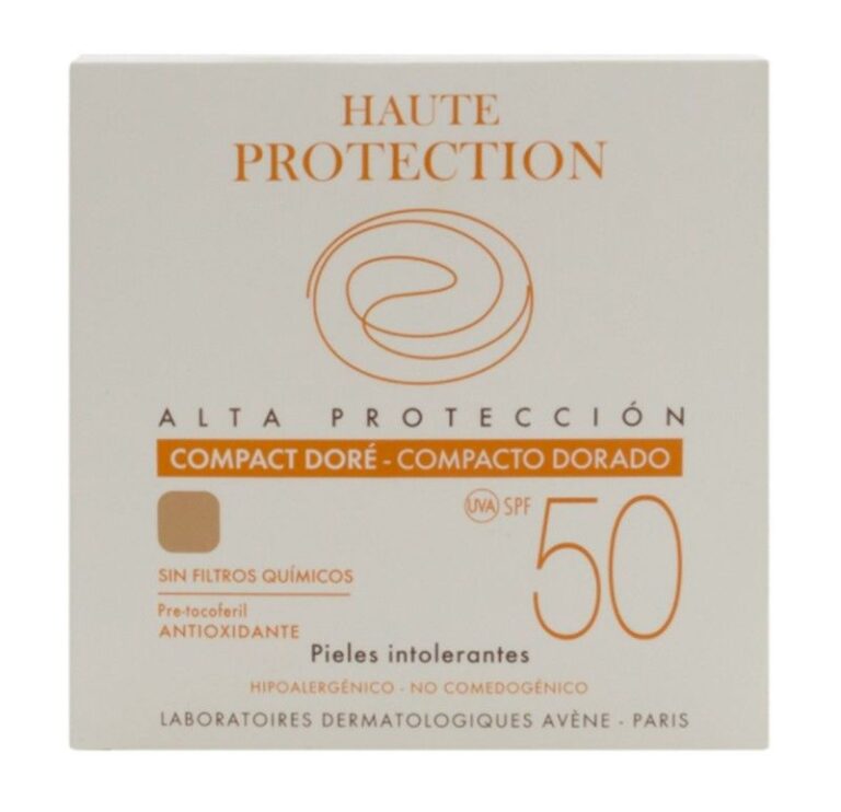 Avène Compacto Dorado SPF50 maquillaje compacto mineral 10g