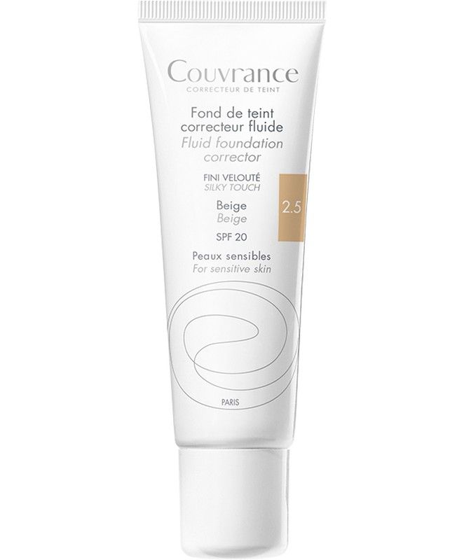 Avène Couvrance Fluido Beige SPF20 maquillaje corrector 30ml