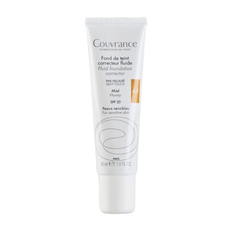 Avène Couvrance Fluido Miel SPF20 maquillaje corrector 30ml