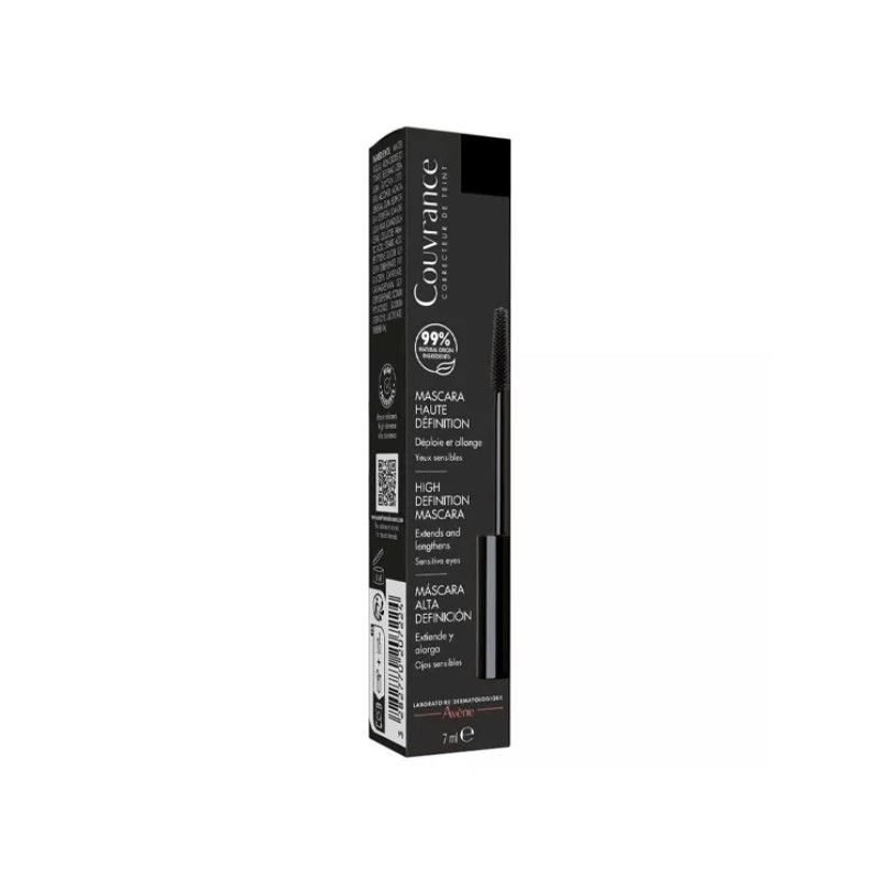 Avene Mascara Pestañas Alta Definición negro, linea Couvrance, 7ml