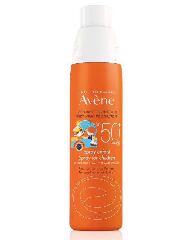 Avène Solar Niños Spray SPF50 200ml - Farmacia Viñamata
