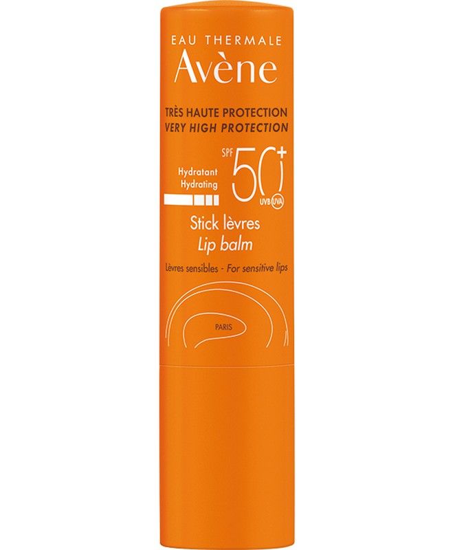 Avène Stick Labial SPF50 protección labios sensibles 3g