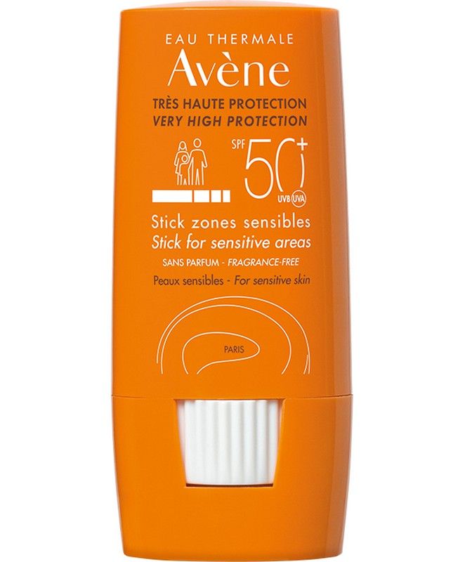 Avène Stick Zonas Sensibles SPF50 stick transparente zonas sensibles