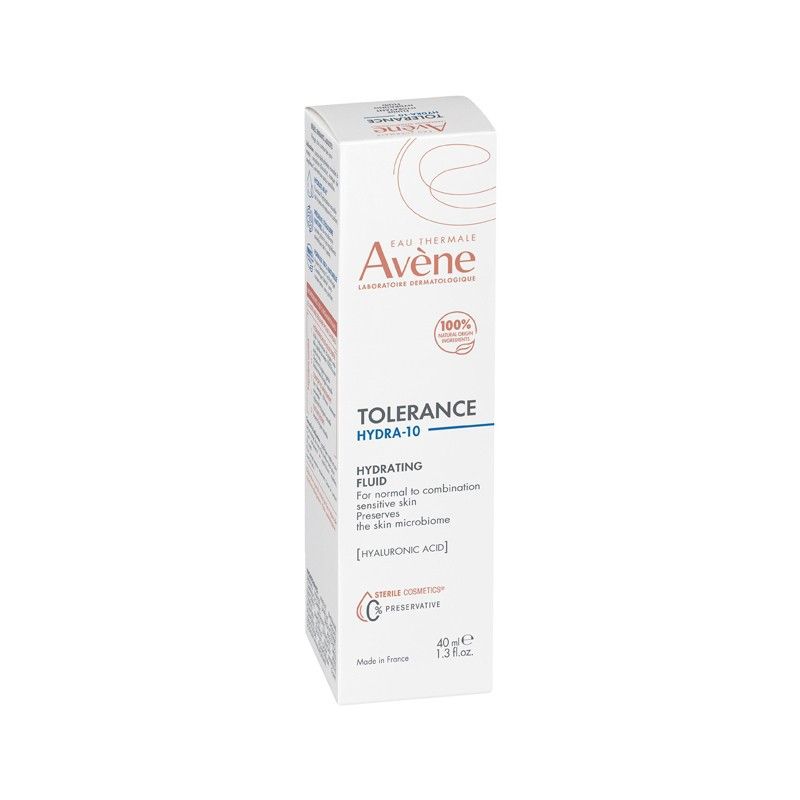 Avène Tolérance Hydra-10 Fluido Hidratante 40ml - hidratante facial para piel normal o mixta