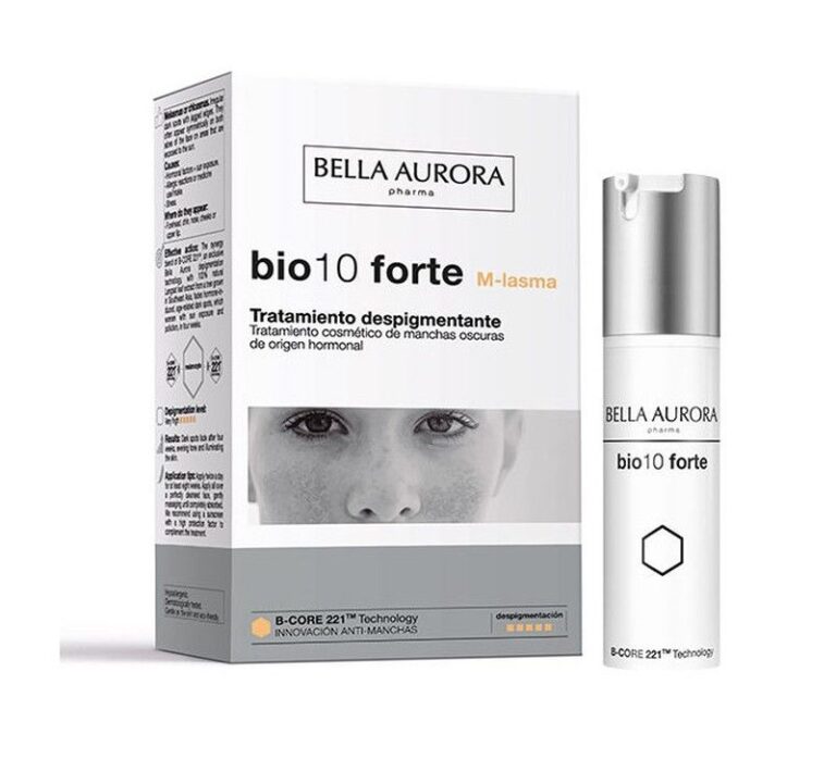 Bella Aurora bio10 forte M-lasma 30ml, tratamiento despigmentante para manchas hormonales
