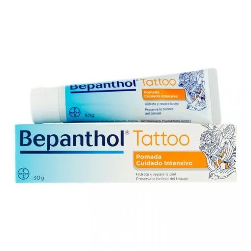 Bepanthol Tattoo 30g, piel recien tatuada