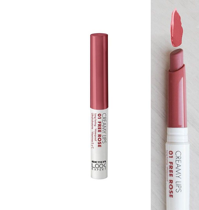 Beter Creamy Lips Free Rose barra de labios de acabado cremoso