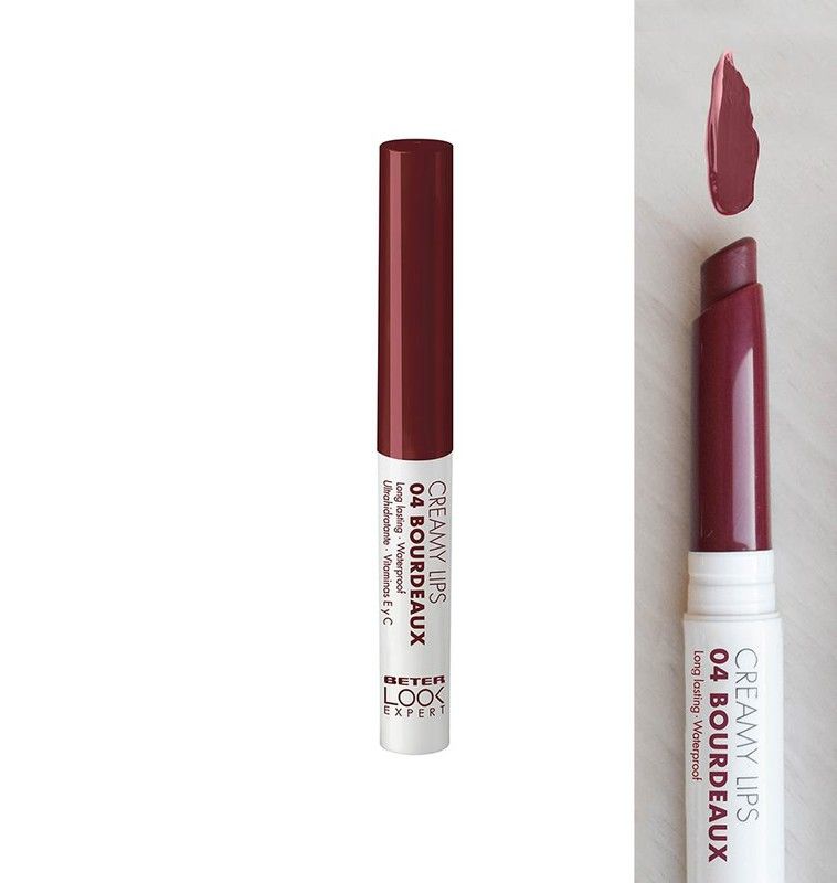 Beter Creamy Lips Bourdeaux barra de labios de acabado cremoso