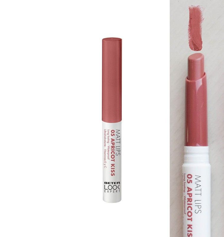 Beter Matt Lips Apricot Kiss barra de labios de acabado mate