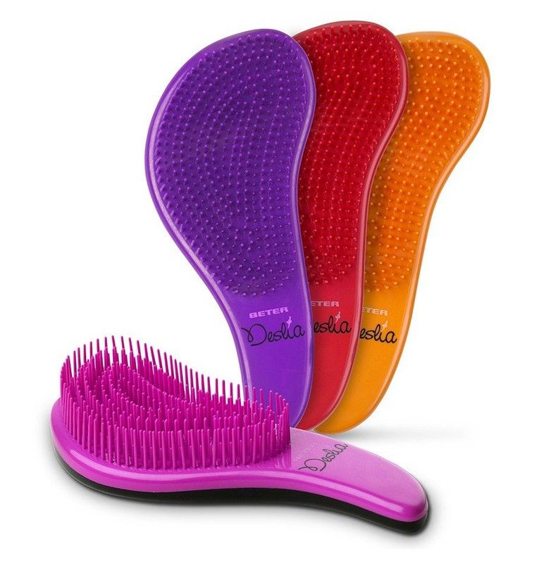 Beter Cepillo Detangling Deslía, cepillo desenredante de púas flexibles