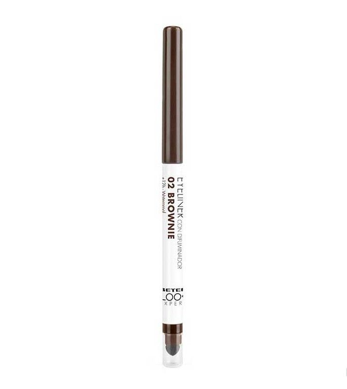 Beter Eyeliner con Difuminador Brownie esponjita