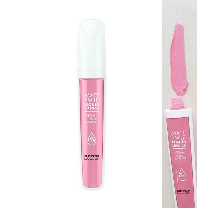 Beter Matt Smile Liquid Lipstick Rose labial líquido de acabado mate