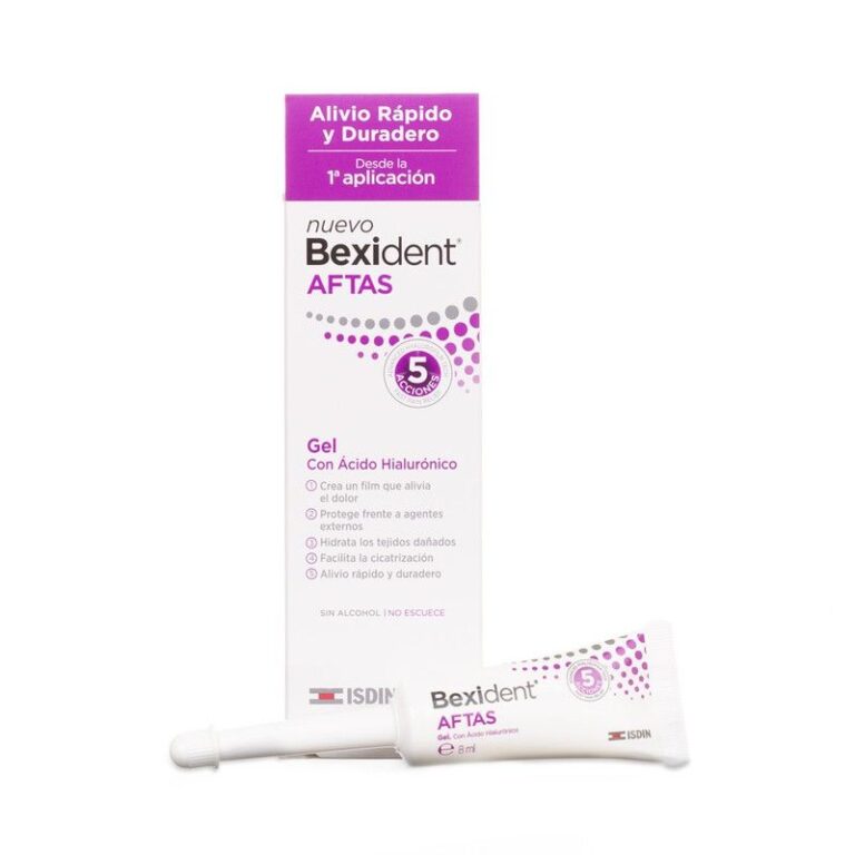 Bexident Aftas Gel Bucal Protector 8ml - tubo con cánula