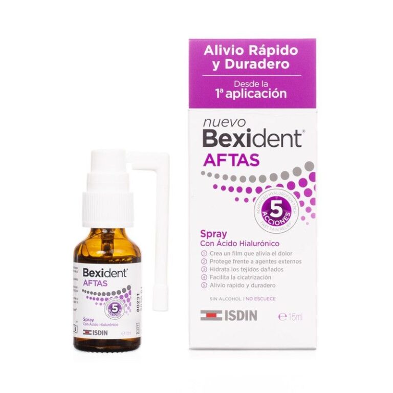 Bexident Aftas Spray Bucal Protector 15ml con ácido hialurónico