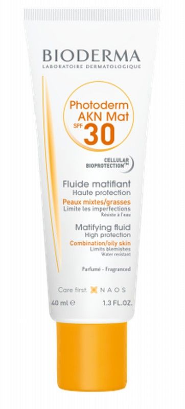 Bioderma Photoderm AKN Mat SPF30 - crema solar matificante piel acneica