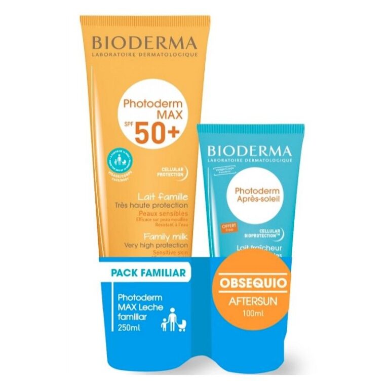 Bioderma Photoderm MAX Leche Familiar SPF50 250ml con After Sun de regalo