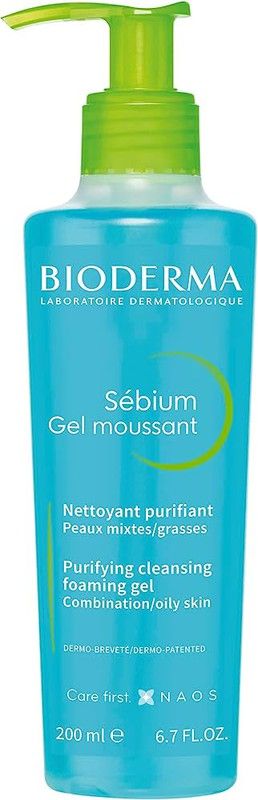 Bioderma Sebium Gel Moussant 500ml limpiador grande