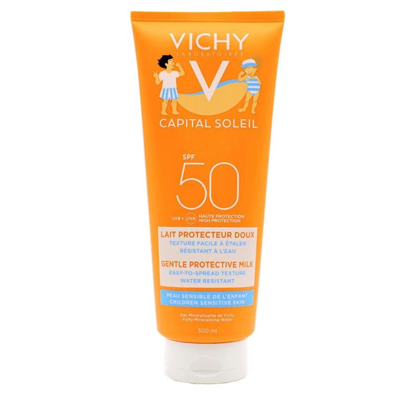 Capital Soleil Niños Leche SPF 50 protección solar infantil
