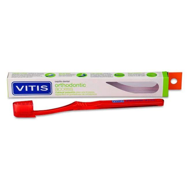 Vitis Cepillo Orthodontic para adultos con ortodoncia