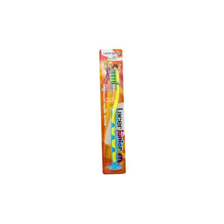 Lacer Cepillo Dental Infantil Ventosa para niños de 6 a 12 años