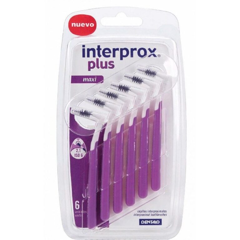 Cepillo Interprox Plus Maxi 6 unidades calibre PHD 2,3