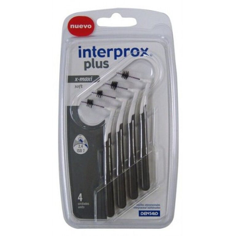 Cepillo Interprox Plus X-Maxi Soft calibre PHD 2,6 pack 4 unidades